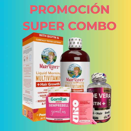 PROMOCIÓN SUPER COMBO RITUAL DE DIOSA - Cabello, piel y zona íntima ON
